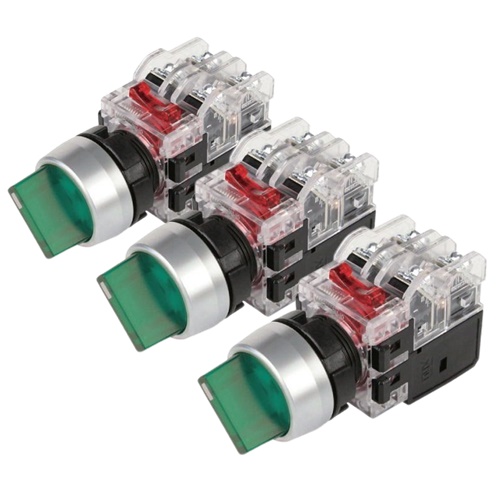 Hanyoung  MR Series Illuminated Selector Switch MRT-A3A2A0RW